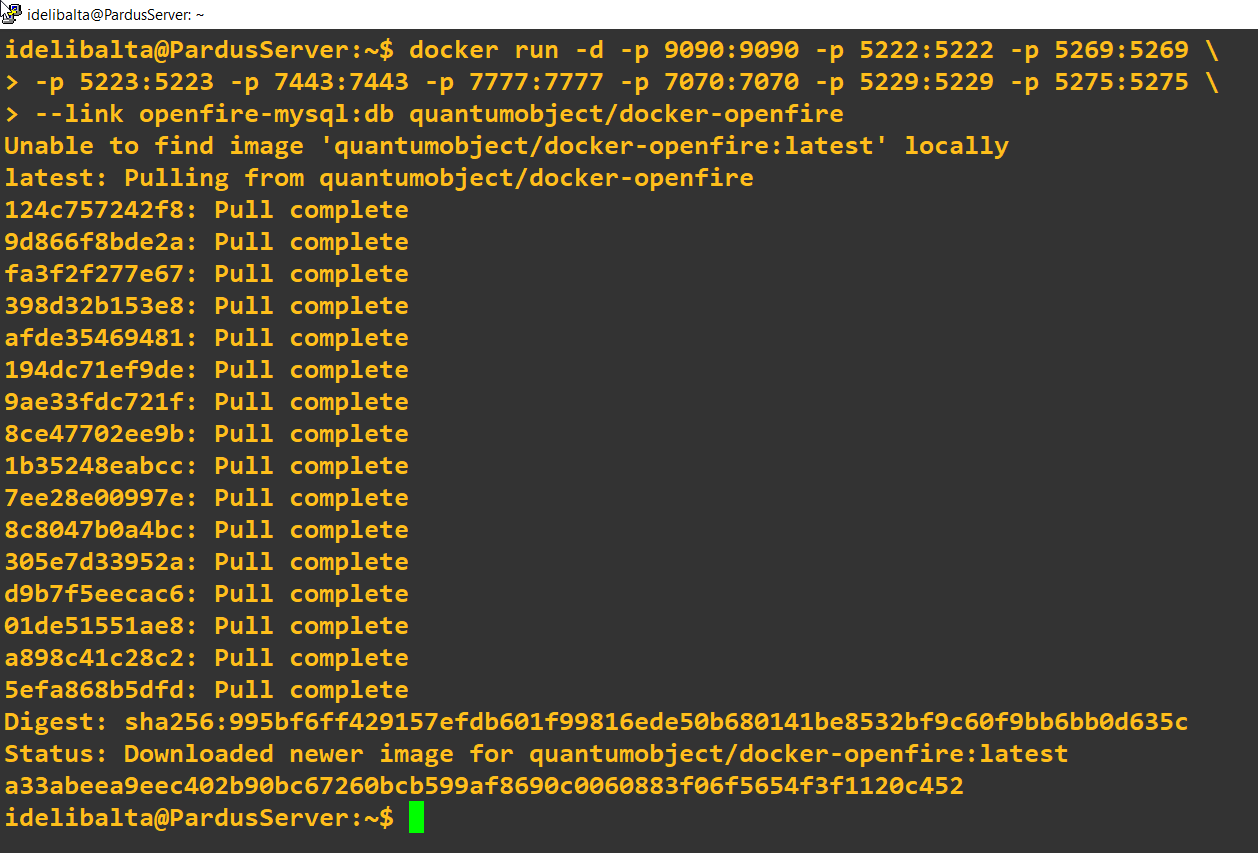 Docker İle OpenFire